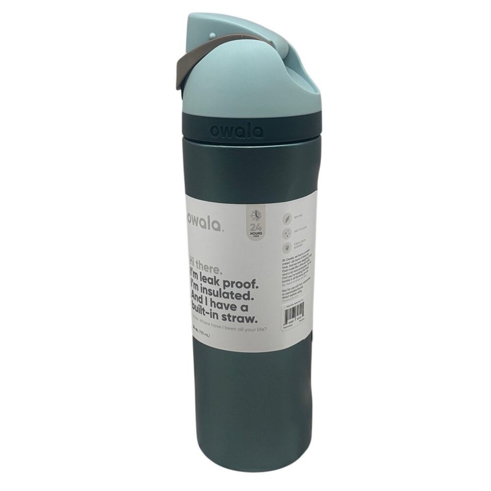 Owala freesip 24 oz, 'wintergreen'- limited edition and sold out, NWT‎